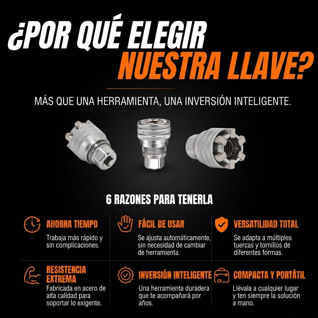 Herramienta Universal de Llave de Vaso Multifuncional
