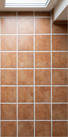 After - “Tenía el piso hecho un desastre,